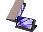 Cadorabo Custodia Per Lg G3 Stylus Custodia Protettiva In Marrone Custodia Per Cellulare Custodia Cover Chiusura Magnetica