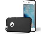 Cadorabo Custodia Protettiva Per Apple Iphone 6 Plus / 6S Plus Custodia In Nero Telefono Cellulare Tpu Silicone Custodia Cover Case