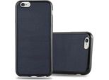 Cadorabo Custodia Del Telefono Cellulare Per Apple Iphone 6 / 6S In Blu Copertura Protettiva Custodia Cover Tpu Silicone