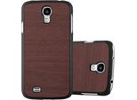 Cadorabo Cover Per Samsung Galaxy S4 Cover Protettiva In Marrone Custodia Rigida In Legno Look Cover Per Cellulare