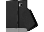 Cadorabo Cover Per Nokia Lumia 950 Xl Cover Protettiva In Nero Custodia Per Cellulare Cover Chiusura Magnetica