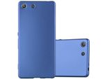 Cadorabo Copertura Protettiva Per Sony Xperia M5 In Blu Custodia Per Telefono Cellulare Custodia In Silicone Tpu Cover Case
