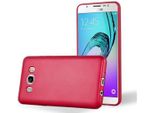 Cadorabo Cover Protettiva Per Samsung Galaxy J7 2016 Custodia In Rosso Per Telefono Cellulare Tpu Custodia In Silicone Cover Case