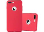 Custodia Cadorabo Per Apple Iphone 7 Plus / 7S Plus / 8 Plus Custodia Protettiva In Rosso Custodia Per Cellulare Tpu Custodia In Silicone Cover