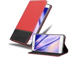 Cadorabo Custodia Per Huawei P9 Lite 2016 / G9 Lite Custodia Protettiva In Rosso Shandy Custodia Custodia A Libro Custodia In Similcuoio