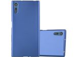 Cadorabo Custodia Protettiva Per Sony Xperia Xz / Xzs Custodia In Blu Telefono Cellulare Tpu Custodia In Silicone Custodia Cover