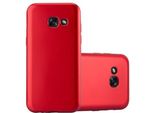 Cadorabo Cover Protettiva Per Samsung Galaxy A3 2017 Custodia In Rosso Per Telefono Cellulare Tpu Custodia In Silicone Cover Case
