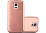 Cadorabo Custodia Protettiva Per Samsung Galaxy S5 / S5 Neo In Rosa Custodia Del Telefono Cellulare Custodia In Silicone Tpu Custodia Cover