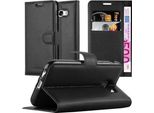 Cadorabo Cover Per Samsung Galaxy A3 2017 Cover Protettiva In Nero Custodia Per Cellulare Cover Chiusura Magnetica