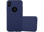 Custodia Cadorabo Per Apple Iphone X / Xs Custodia Protettiva In Blu Custodia Del Telefono Cellulare Tpu Custodia In Silicone Copertura