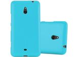 Cadorabo Custodia Protettiva Per Nokia Lumia 1320 Cover In Tpu Blu Custodia Cover