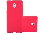 Cadorabo Custodia Protettiva Per Nokia 3 2017 Cover In Rosso Custodia Per Cellulare Tpu Etui Cover Case