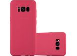 Cadorabo Custodia Per Samsung Galaxy S8 Plus Custodia Protettiva In Rosso Custodia Del Telefono Cellulare Tpu Silicone Custodia Cover