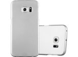 Cadorabo Cover Per Samsung Galaxy S6 Edge Cover Protettiva In Argento Custodia Rigida Per Telefono Cellulare Cover Case