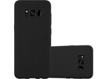 Cadorabo Custodia Per Samsung Galaxy S8 Custodia Protettiva In Nero Custodia Del Telefono Cellulare Tpu Silicone Custodia Cover