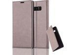 Cadorabo Custodia Per Samsung Galaxy Note 8 Custodia Protettiva In Marrone Custodia Per Cellulare Cover Chiusura Magnetica