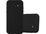 Cadorabo Custodia Per Samsung Galaxy A3 2017 Custodia Protettiva In Nero Custodia Per Telefono Cellulare Tpu Custodia In Silicone Cover