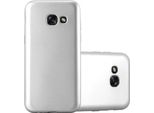 Cadorabo Cover Protettiva Per Samsung Galaxy A3 2017 Custodia In Argento Per Telefono Cellulare Tpu Custodia In Silicone Cover Case