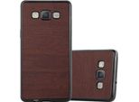 Cadorabo Custodia Del Telefono Cellulare Per Samsung Galaxy A5 2015 In Marrone Custodia Protettiva Tpu Silicone Cover