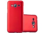 Cadorabo Cover Protettiva Per Samsung Galaxy J3 2016 Custodia In Rosso Per Telefono Cellulare Tpu Custodia In Silicone Cover Case