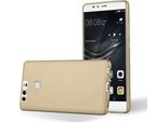 Cadorabo Custodia Protettiva Per Huawei P9 Cover In Oro Custodia Del Telefono Cellulare Tpu Custodia In Silicone Custodia Cover