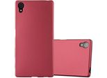 Cadorabo Custodia Protettiva Per Sony Xperia Z5 In Rosso Custodia Del Telefono Cellulare Custodia In Silicone Tpu Custodia Cover