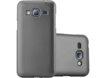 Cadorabo Cover Protettiva Per Samsung Galaxy J3 2016 Custodia In Grigio Per Telefono Cellulare Tpu Custodia In Silicone Cover Case