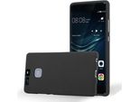 Cadorabo Copertura Protettiva Per Huawei P9 Caso In Nero Cellulare Caso Tpu Etui Cover Case
