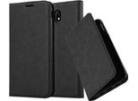 Cadorabo Cover Per Samsung Galaxy J7 2017 Cover Protettiva In Nero Custodia Per Telefono Cellulare Cover Chiusura Magnetica