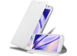 Cadorabo Custodia Per Cellulare Per Samsung Galaxy S4 Custodia Protettiva In Argento Cover Etui Book Case Booklet