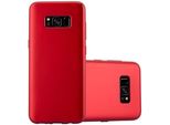 Cadorabo Custodia Protettiva Per Samsung Galaxy S8 In Rosso Custodia Del Telefono Cellulare Custodia In Silicone Tpu Cover Case