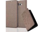 Cadorabo Custodia Per Samsung Galaxy A8 2016 Custodia Protettiva In Marrone Custodia Per Cellulare Cover Chiusura Magnetica