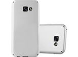 Cadorabo Cover Per Samsung Galaxy A5 2017 Cover Protettiva In Argento Custodia Rigida Per Telefono Cellulare Cover Case