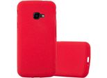 Cadorabo Custodia Protettiva Per Samsung Galaxy Xcover 4 / Xcover 4S Custodia In Rosso Telefono Cellulare Tpu Etui Cover Case