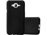 Cadorabo Custodia Protettiva Per Samsung Galaxy J7 2015 Cover In Nero Custodia Del Telefono Cellulare Tpu Etui Cover Case