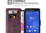 Cadorabo Custodia Per Sony Xperia Z3 Compact Custodia In Rosso Cover Protettiva Custodia Per Telefono Cellulare Custodia Cover