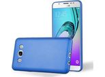 Cadorabo Cover Protettiva Per Samsung Galaxy J7 2016 Custodia In Blu Custodia Del Telefono Cellulare Tpu Custodia In Silicone Custodia Cover