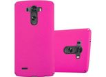 Cadorabo Custodia Protettiva Per Lg G3 In Rosa Custodia Rigida Per Telefono Cellulare Cover
