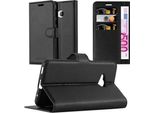 Cadorabo Cover Per Htc U Play Cover Protettiva In Nero Custodia Per Cellulare Cover Chiusura Magnetica