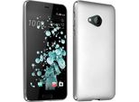 Cadorabo Cover Per Htc U Play Cover Protettiva In Argento Custodia Rigida Per Telefono Cellulare