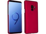 Cadorabo Cover Per Samsung Galaxy S9 Cover Protettiva In Rosso Custodia Rigida Cover Per Telefono Cellulare