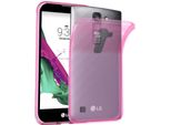 Cadorabo Custodia Per Lg G4C / G4 Mini / Magna Custodia Protettiva In Rosa Custodia Protettiva In Silicone Tpu Custodia Etui