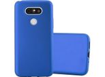 Cadorabo Cover Protettiva Per Lg G5 Custodia In Blu Telefono Cellulare Tpu Custodia In Silicone Custodia Cover