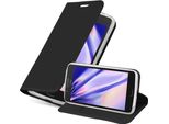 Cadorabo Custodia Per Cellulare Per Motorola Moto G5 Custodia Protettiva In Nero Cover Etui Book Case Booklet