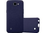 Cadorabo Custodia Protettiva Per Lg K4 2016 Custodia In Blu Custodia Rigida Per Telefono Cellulare Cover