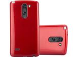 Cadorabo Custodia Per Lg G3 Stylus Custodia Protettiva In Silicone Tpu Rosso Custodia Protettiva Cover
