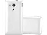 Cadorabo Custodia Protettiva Per Sony Xperia Sp In Argento Custodia Per Cellulare Custodia In Silicone Tpu Cover Case