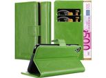 Cadorabo Cover Per Htc Desire 820 Cover Protettiva In Verde Cover Telefono Cellulare Cover Libro Custodia Custodia