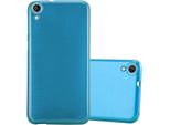Cadorabo Custodia Per Htc Desire 820 Custodia Protettiva In Silicone Tpu Protettivo Turchese Custodia Cover