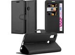 Cadorabo Cover Per Huawei P20 Lite 2018 / Nova 3E Cover Protettiva In Nero Custodia Per Cellulare Cover Chiusura Magnetica